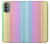 S3849 Colorful Vertical Colors Case For Motorola Moto G31