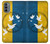 S3857 Peace Dove Ukraine Flag Case For Motorola Moto G31