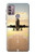 S3837 Airplane Take off Sunrise Case For Motorola Moto G30, G20, G10