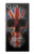 S3848 United Kingdom Flag Skull Case For Sony Xperia XZ Premium