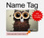 S0360 Coffee Owl Hard Case For MacBook Pro 14 M1,M2,M3 (2021,2023) - A2442, A2779, A2992, A2918