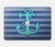 S2081 Nautical Anchor Hard Case For MacBook Pro 14 M1,M2,M3 (2021,2023) - A2442, A2779, A2992, A2918