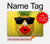 S2443 Funny Pineapple Sunglasses Kiss Hard Case For MacBook Pro 14 M1-M5 A2442,A2779,A2992,A2918,A3112,A3185,A3401,A3434,A3112