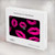 S2933 Pink Lips Kisses on Black Hard Case For MacBook Pro 14 M1-M5 A2442,A2779,A2992,A2918,A3112,A3185,A3401,A3434,A3112