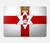 S3089 Flag of Northern Ireland Hard Case For MacBook Pro 14 M1-M5 A2442,A2779,A2992,A2918,A3112,A3185,A3401,A3434,A3112