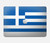 S3102 Flag of Greece Hard Case For MacBook Pro 14 M1,M2,M3 (2021,2023) - A2442, A2779, A2992, A2918