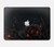 S3672 Burned Rose Hard Case For MacBook Pro 14 M1-M5 A2442,A2779,A2992,A2918,A3112,A3185,A3401,A3434,A3112