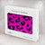 S1850 Pink Leopard Pattern Hard Case For MacBook Pro 16 M1,M2 (2021,2023) - A2485, A2780