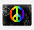 S2356 Peace Sign Hard Case For MacBook Pro 16 M1,M2,M3,M4 (2021,2024) - A3403, A3186, A2991, A2780, A2485