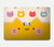 S2442 Cute Cat Cartoon Funny Hard Case For MacBook Pro 16 M1,M2 (2021,2023) - A2485, A2780