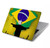 S2981 Brazil Football Soccer Hard Case For MacBook Pro 16 M1,M2,M3,M4 (2021,2024) - A3403, A3186, A2991, A2780, A2485
