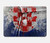 S3313 Croatia Flag Vintage Football Graphic Hard Case For MacBook Pro 16 M1,M2 (2021,2023) - A2485, A2780