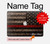 S3804 Fire Fighter Metal Red Line Flag Graphic Hard Case For MacBook Pro 16 M1,M2,M3,M4 (2021,2024) - A3403, A3186, A2991, A2780, A2485