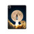 S3859 Bitcoin to the Moon Hard Case For iPad Pro 12.9 (2022, 2021, 2020, 2018), iPad Air 13 (2025, 2024)