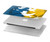 S3857 Peace Dove Ukraine Flag Hard Case For MacBook Pro 14 M1,M2,M3 (2021,2023) - A2442, A2779, A2992, A2918