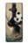 S2210 Panda Fluffy Art Painting Case For Sony Xperia Pro-I