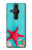 S3428 Aqua Wood Starfish Shell Case For Sony Xperia Pro-I