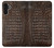 S2850 Brown Skin Alligator Graphic Printed Case For Samsung Galaxy A13 4G