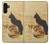 S3229 Vintage Cat Poster Case For Samsung Galaxy A13 4G