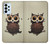 S0360 Coffee Owl Case For Samsung Galaxy A23
