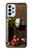 S1316 Grapes Bottle and Glass of Red Wine Case For Samsung Galaxy A23