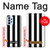 S2297 Black and White Vertical Stripes Case For Samsung Galaxy A23