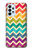 S2362 Rainbow Colorful Shavron Zig Zag Pattern Case For Samsung Galaxy A23