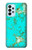 S2377 Turquoise Gemstone Texture Graphic Printed Case For Samsung Galaxy A23