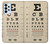 S2502 Eye Exam Chart Decorative Decoupage Poster Case For Samsung Galaxy A23