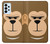 S2721 Cute Grumpy Monkey Cartoon Case For Samsung Galaxy A23