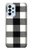 S2842 Black and White Buffalo Check Pattern Case For Samsung Galaxy A23