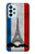 S2859 Vintage France Flag Eiffel Tower Case For Samsung Galaxy A23