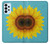 S3039 Vintage Sunflower Blue Case For Samsung Galaxy A23