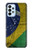 S3297 Brazil Flag Vintage Football Graphic Case For Samsung Galaxy A23