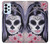 S3821 Sugar Skull Steam Punk Girl Gothic Case For Samsung Galaxy A23