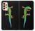S0125 Green Madagascan Gecko Case For Samsung Galaxy A33 5G