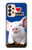 S0608 I Love Bacon Cute Baby Pig Case For Samsung Galaxy A33 5G