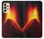 S0745 Volcano Lava Case For Samsung Galaxy A33 5G