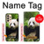 S1073 Panda Enjoy Eating Case For Samsung Galaxy A33 5G