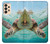 S1377 Ocean Sea Turtle Case For Samsung Galaxy A33 5G