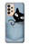 S2641 Pocket Black Cat Case For Samsung Galaxy A33 5G