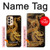 S2804 Chinese Gold Dragon Printed Case For Samsung Galaxy A33 5G