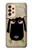 S2826 Cute Cartoon Unsleep Black Sheep Case For Samsung Galaxy A33 5G