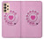 S2847 Pink Retro Rotary Phone Case For Samsung Galaxy A33 5G