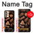 S3840 Dark Chocolate Milk Chocolate Lovers Case For Samsung Galaxy A33 5G