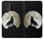 S1981 Wolf Howling at The Moon Case For Samsung Galaxy A53 5G