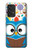 S2521 Cute Nerd Owl Cartoon Case For Samsung Galaxy A53 5G