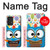 S2521 Cute Nerd Owl Cartoon Case For Samsung Galaxy A53 5G