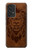 S2529 Leo Zodiac Tattoo Brown Graphic Print Case For Samsung Galaxy A53 5G