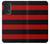 S2638 Black and Red Striped Case For Samsung Galaxy A53 5G